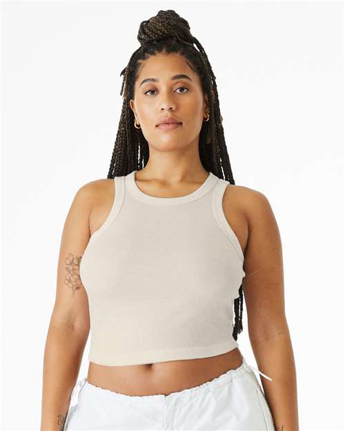 Women's Micro Rib Racer Tank - Image 4