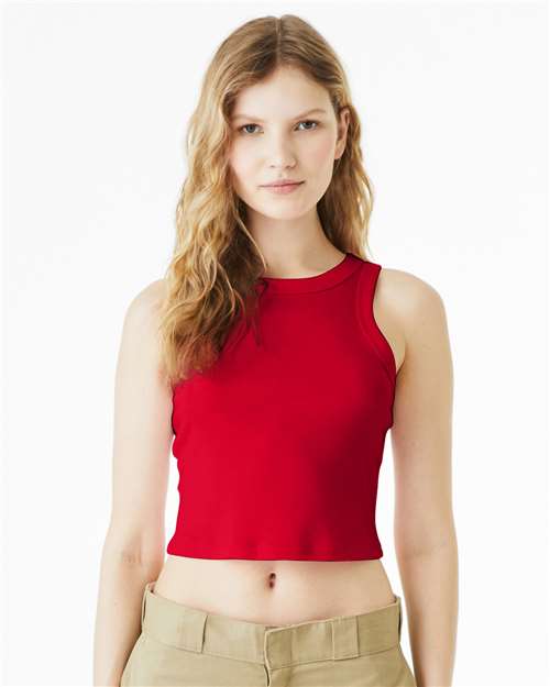 Women's Micro Rib Racer Tank - Image 7