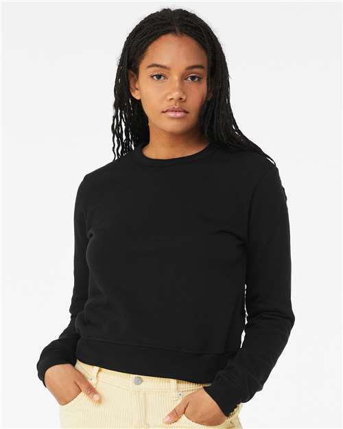 Women's Sponge Fleece Crewneck Sweatshirt - Image 3
