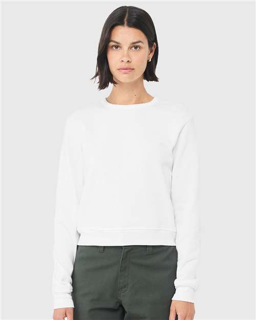 Women's Sponge Fleece Crewneck Sweatshirt - Image 9