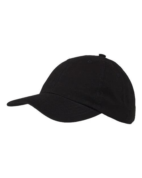 Youth Classic Brushed Twill Cap - Image 2