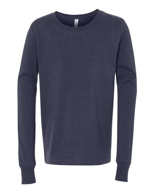Youth Jersey Long Sleeve Tee - Image 4
