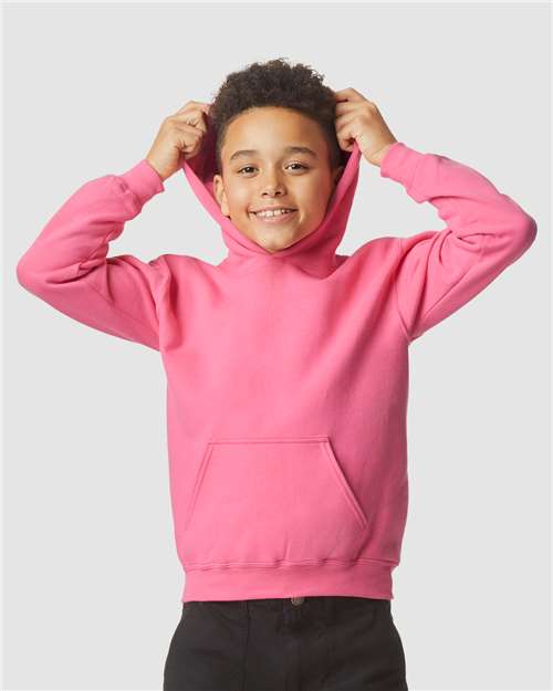 Youth Softstyle® Midweight Hooded Sweatshirt - Image 10
