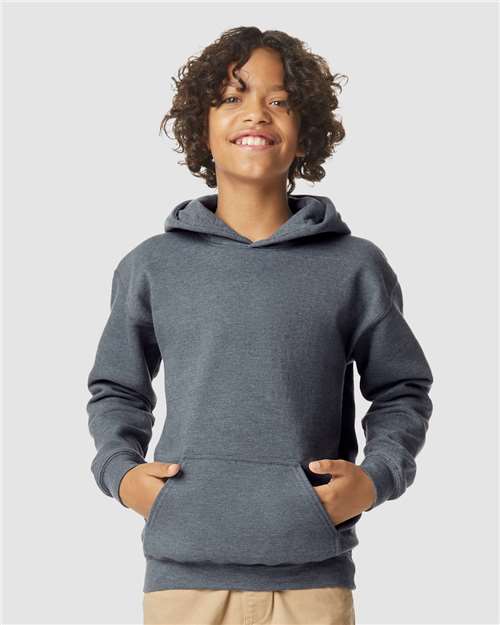 Youth Softstyle® Midweight Hooded Sweatshirt - Image 4
