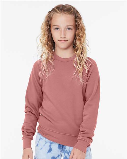 Youth Sponge Fleece Crewneck Sweatshirt - Image 8